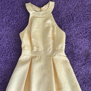 Vintage yellow Cocktail Dress